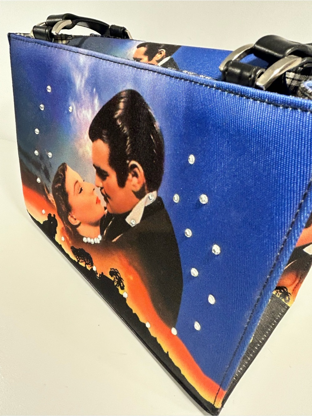 Gone With The Wind Scarlett O’Hara Rhett Butler Rhinestone Purse Handbag - Picture 15 of 16